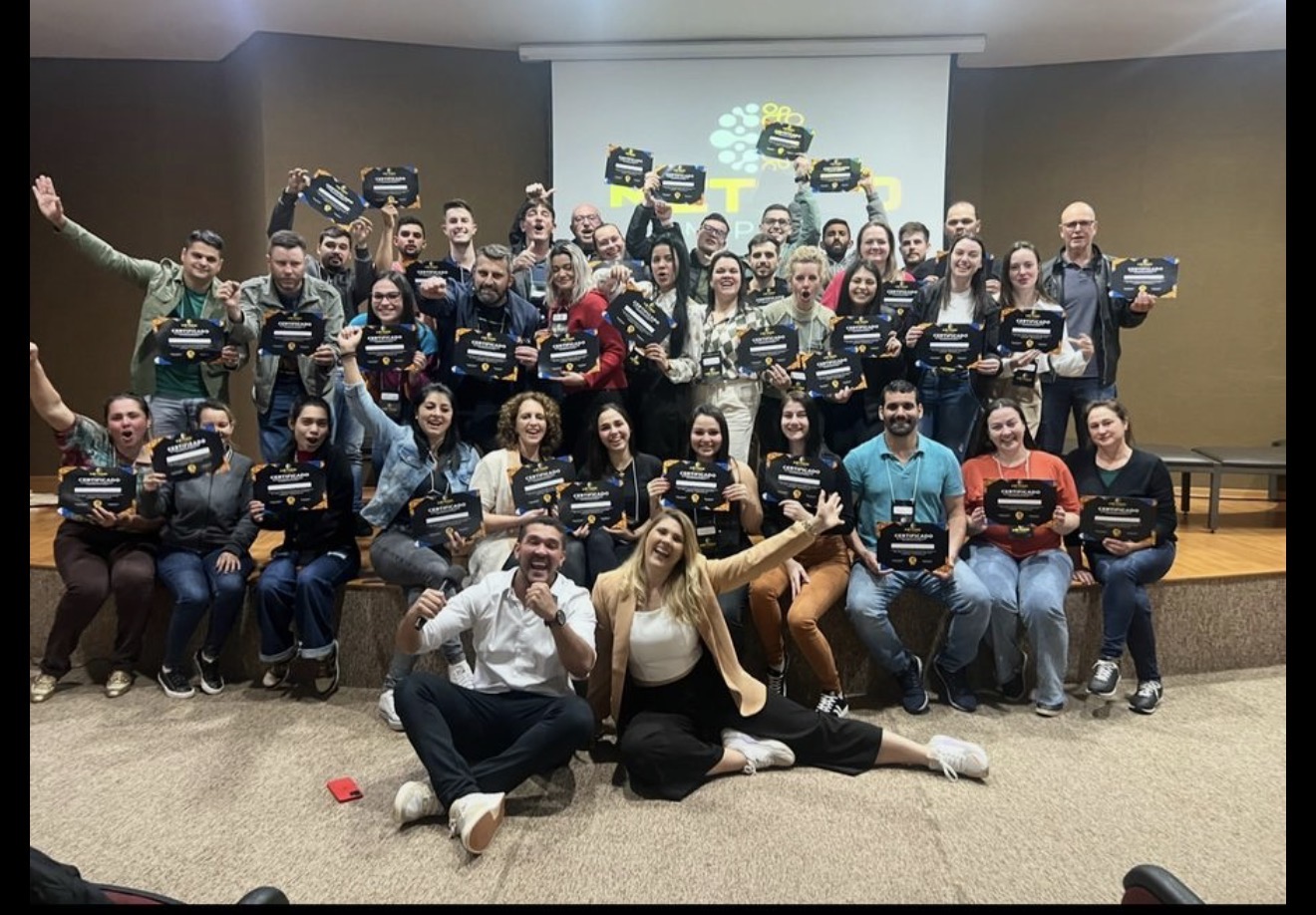 Turma formada com certificado do Método ÍMPAR
